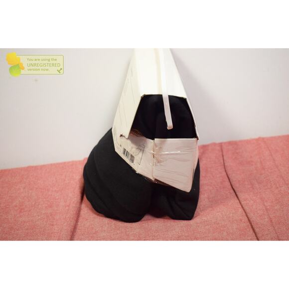 Threshold 50x63" Blackout Henna Rod Pocket Window Curtain Panel Black* - Picture 5 of 11